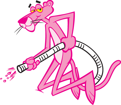 Pink Panther Kneeling